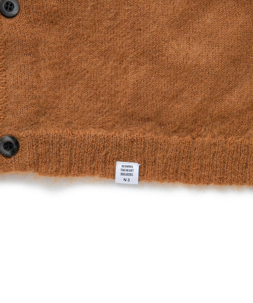 L/S MOHAIR CARDIGAN "GOADARD"