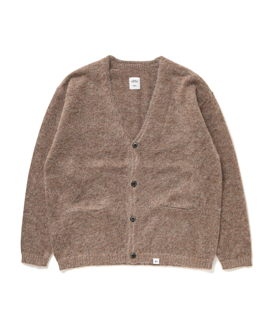 L/S MOHAIR CARDIGAN "GODARD"