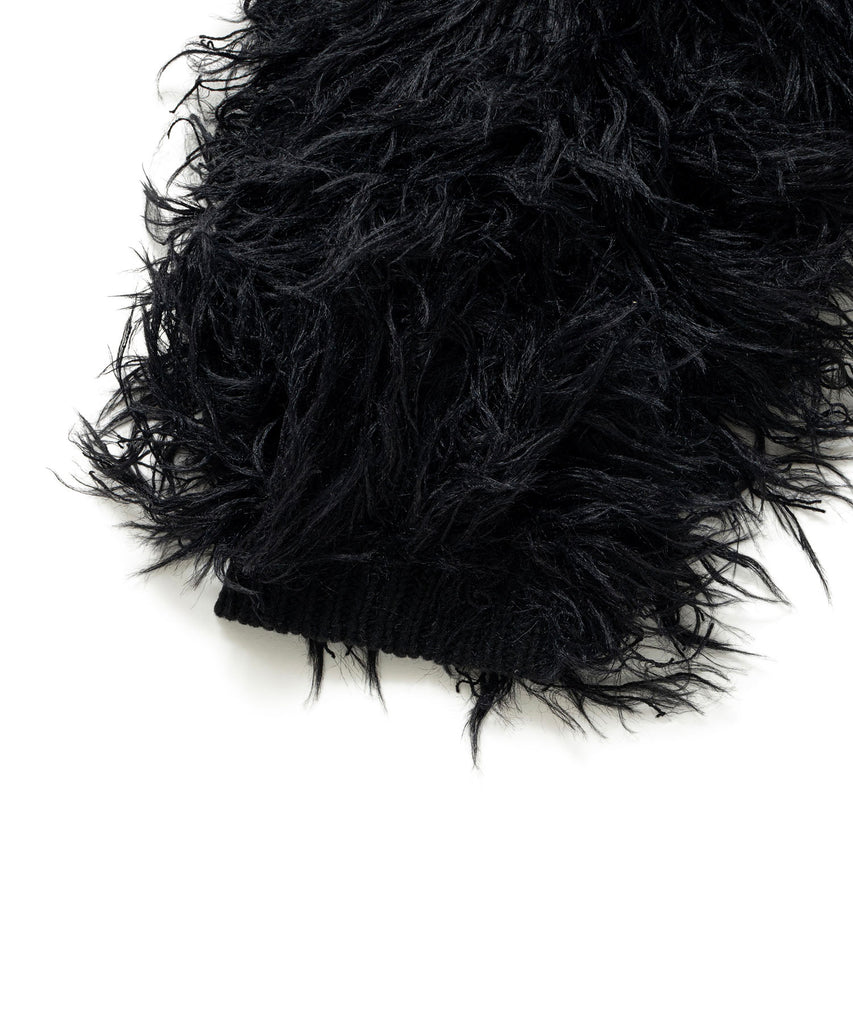 LONG HAIR MOHAIR CARDIGAN "CHEWBACCA"