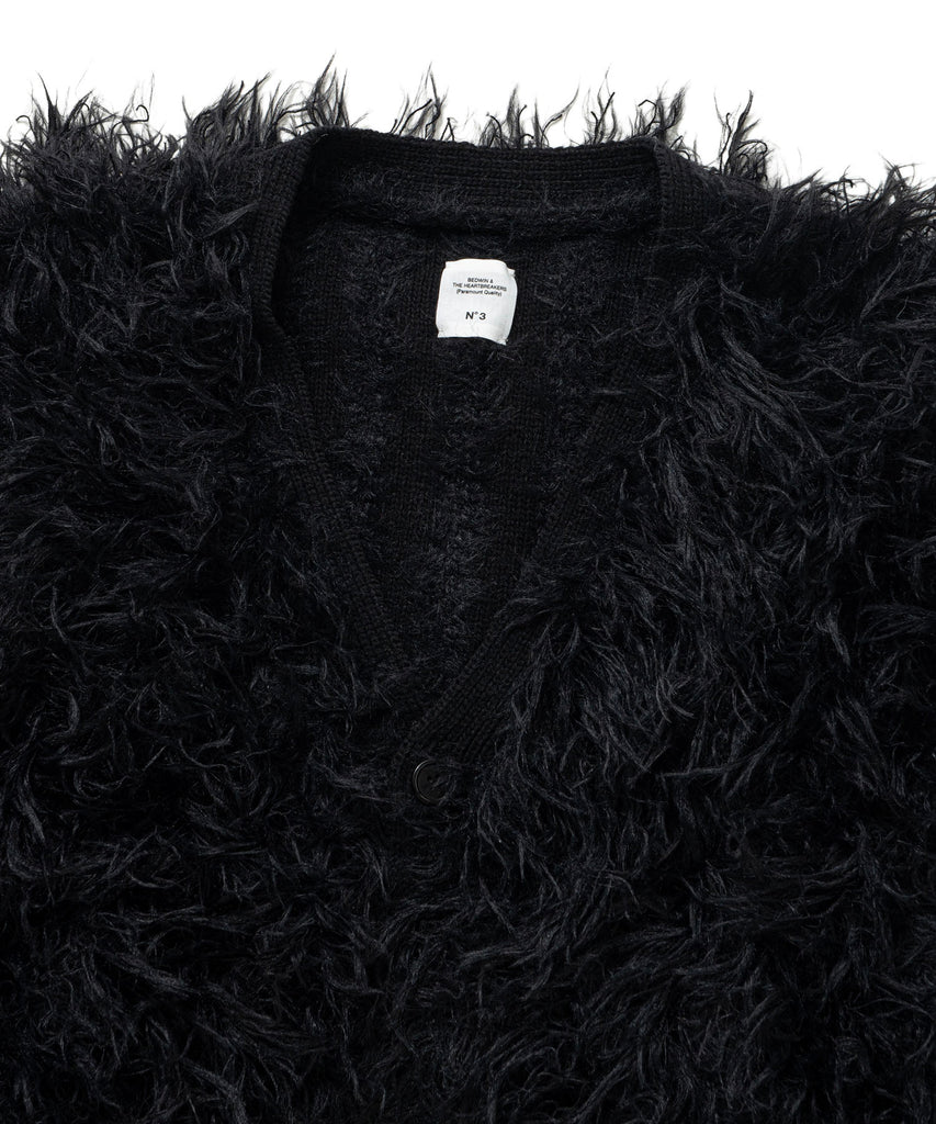 LONG HAIR MOHAIR CARDIGAN "CHEWBACCA"