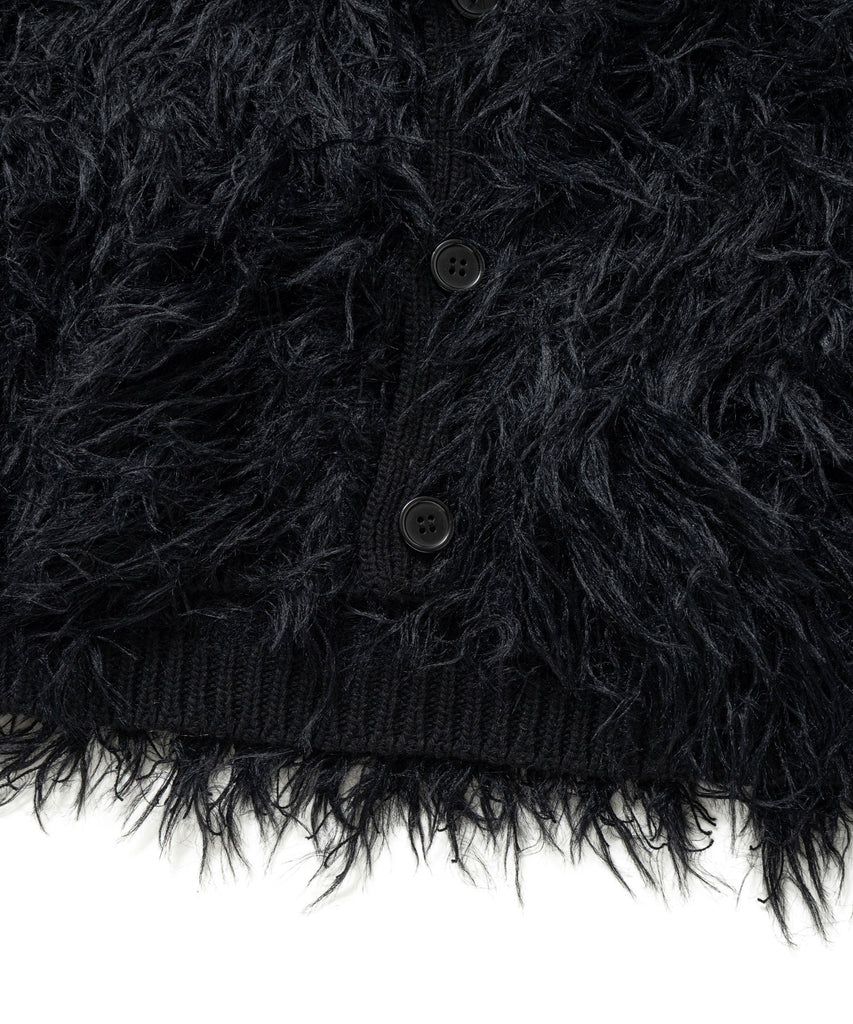 LONG HAIR MOHAIR VEST "CHEWIE"