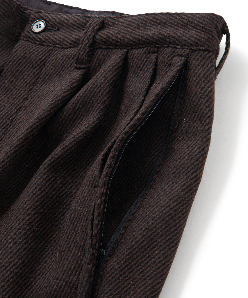 10L CALZE TWEED WIDE PANTS "WYLER"