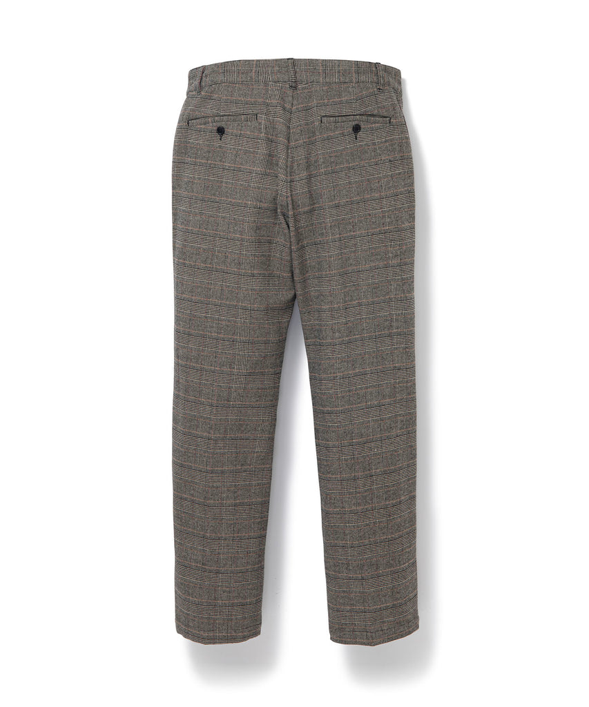 10L GLEN CHECK SLIM PANTS "BOEN"