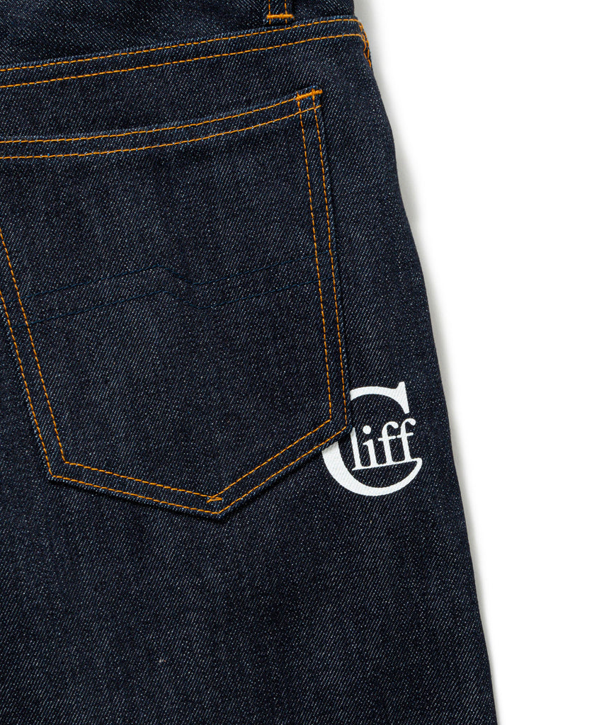 CLIFF Ex. RELAX FITTED DENIM PANTS"DRE"