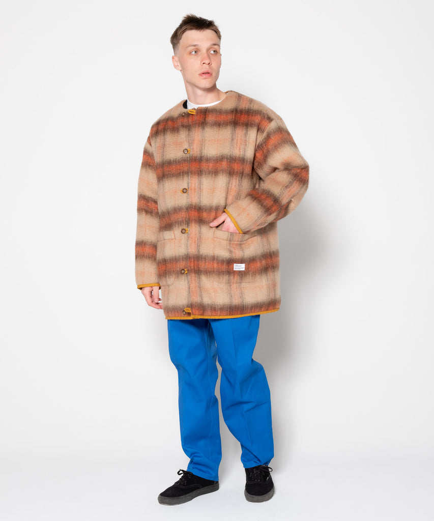 REVERSIBLE SHAGGY COAT "DENZEL"
