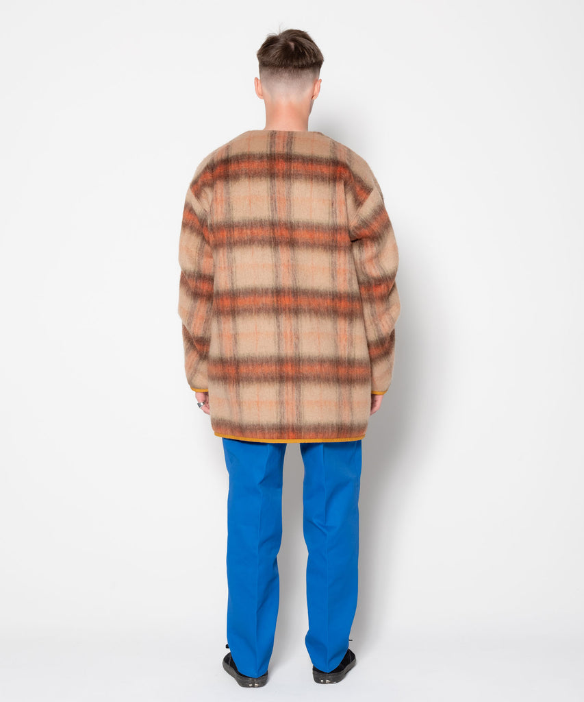 REVERSIBLE SHAGGY COAT "DENZEL"