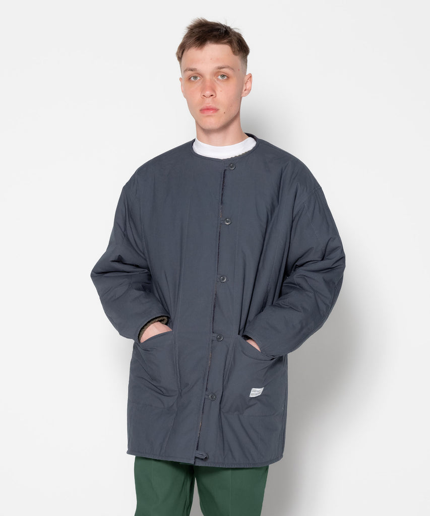 REVERSIBLE SHAGGY COAT "DENZEL"
