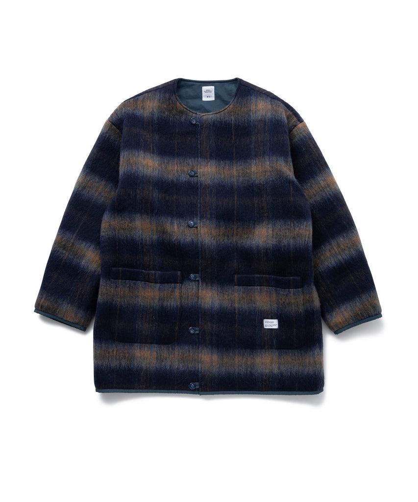 REVERSIBLE SHAGGY COAT "DENZEL"