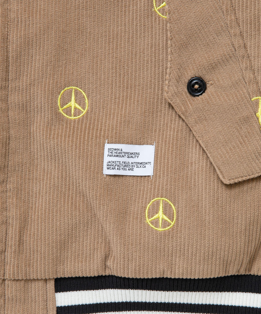 L/S CORDUROY SWING TOP BLOUSON "BOYLE"