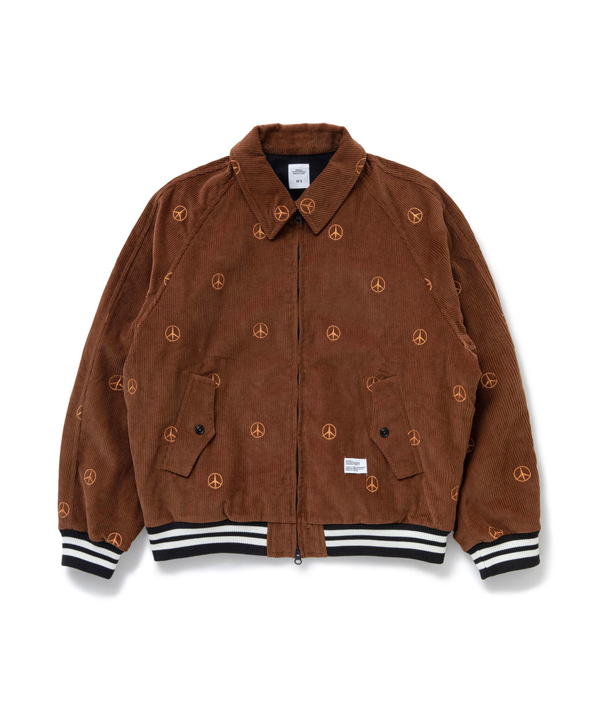 L/S CORDUROY SWING TOP BLOUSON "BOYLE"