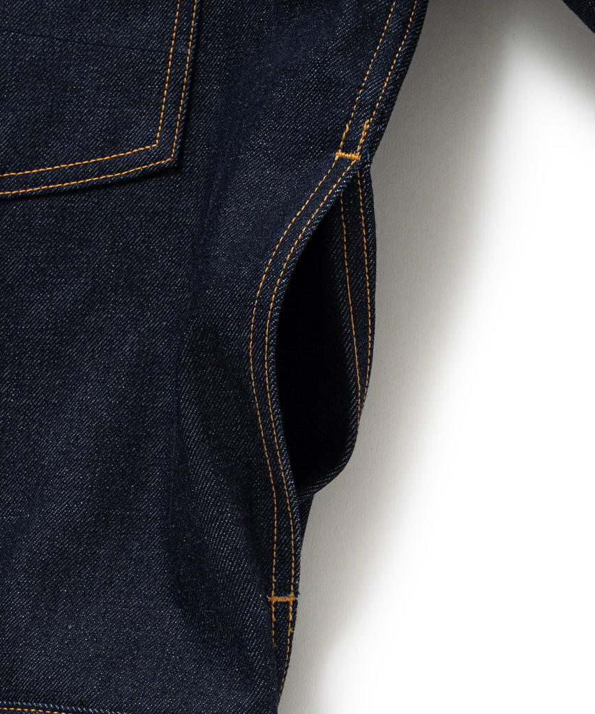 RAW DENIM JACKET "CASSIDY"
