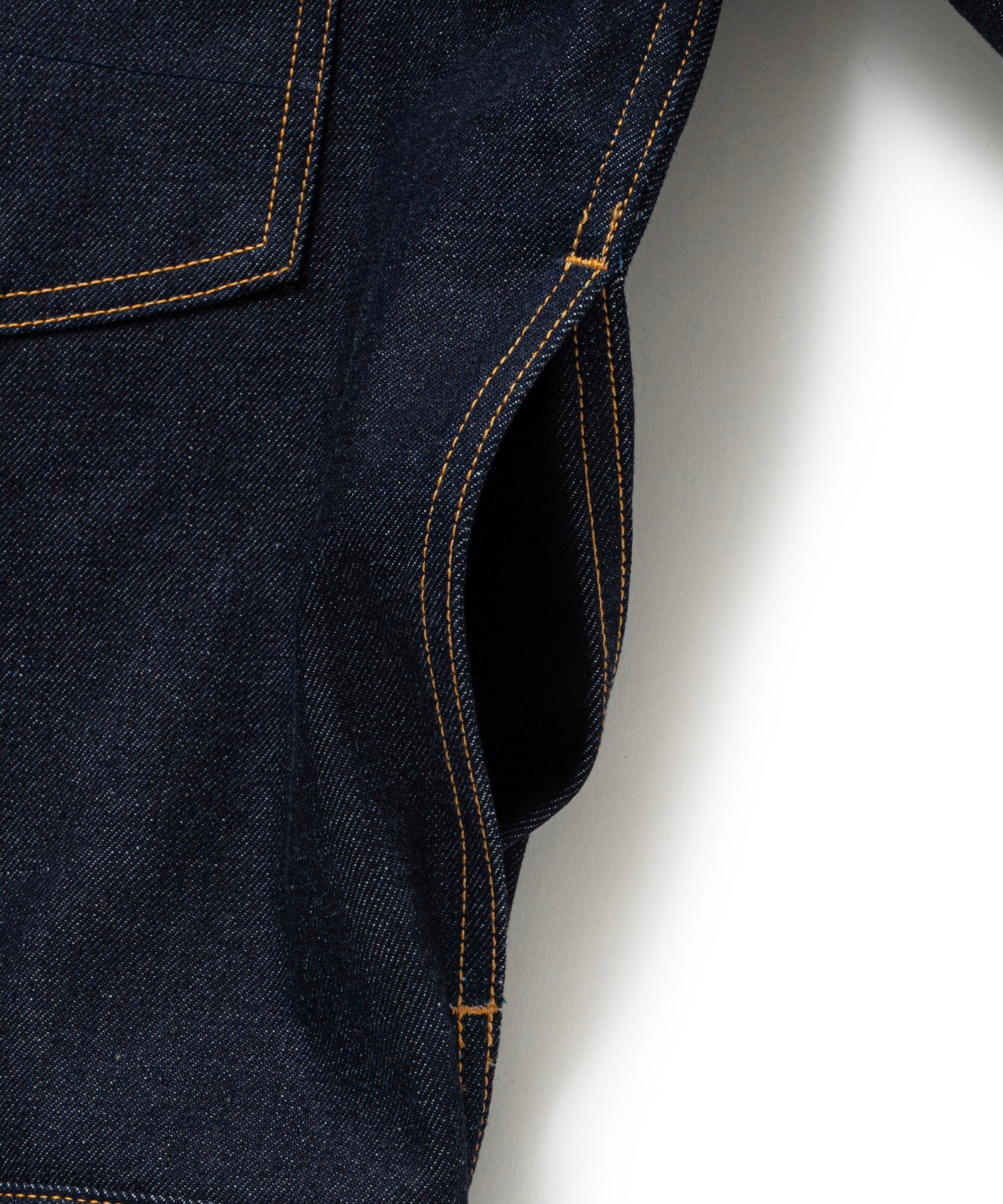 RAW DENIM JACKET 
