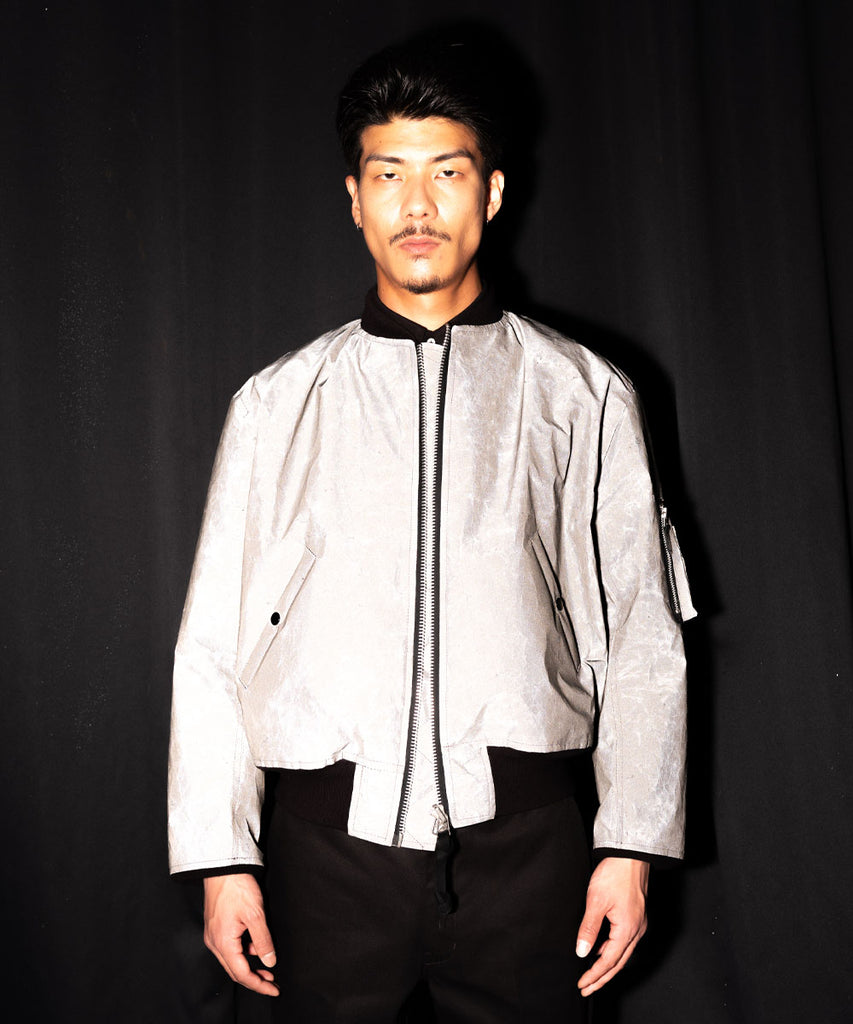 REFLECTIVE TYPE MA-1 JACKET "DUFFY"