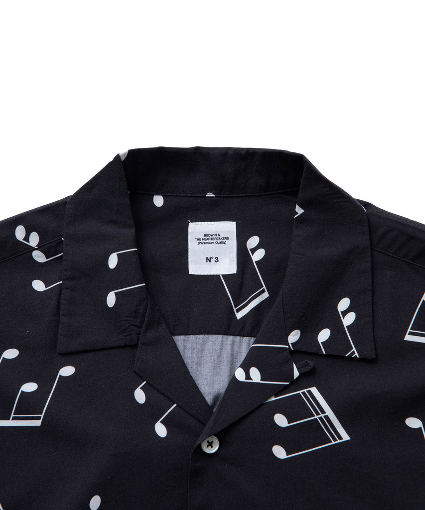 L/S OPEN COLLAR ALOHA SHIRT "ROGERS"