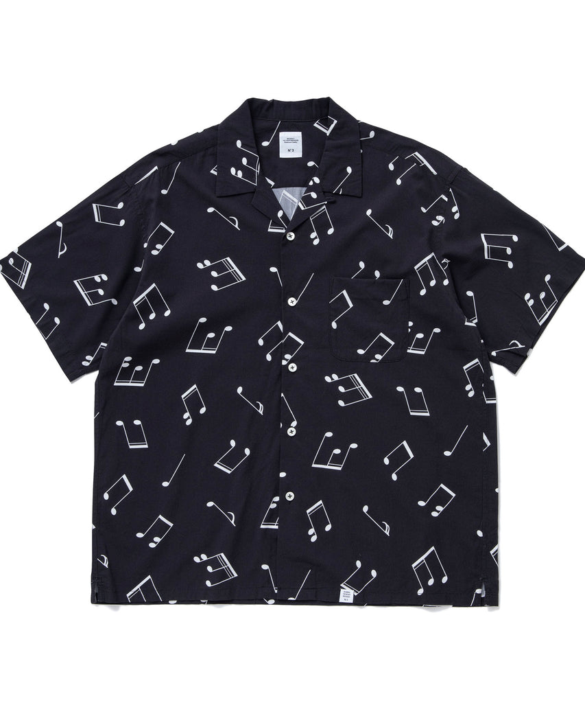 S/S OPEN COLLAR ALOHA SHIRT "ROGERS"