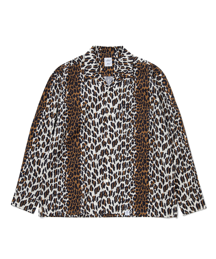 L/S OPEN COLLAR ALOHA SHIRT "ROGERS"