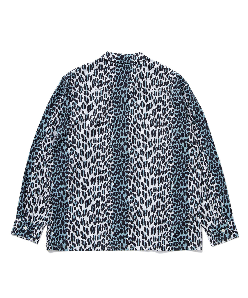 L/S OPEN COLLAR ALOHA SHIRT "ROGERS"
