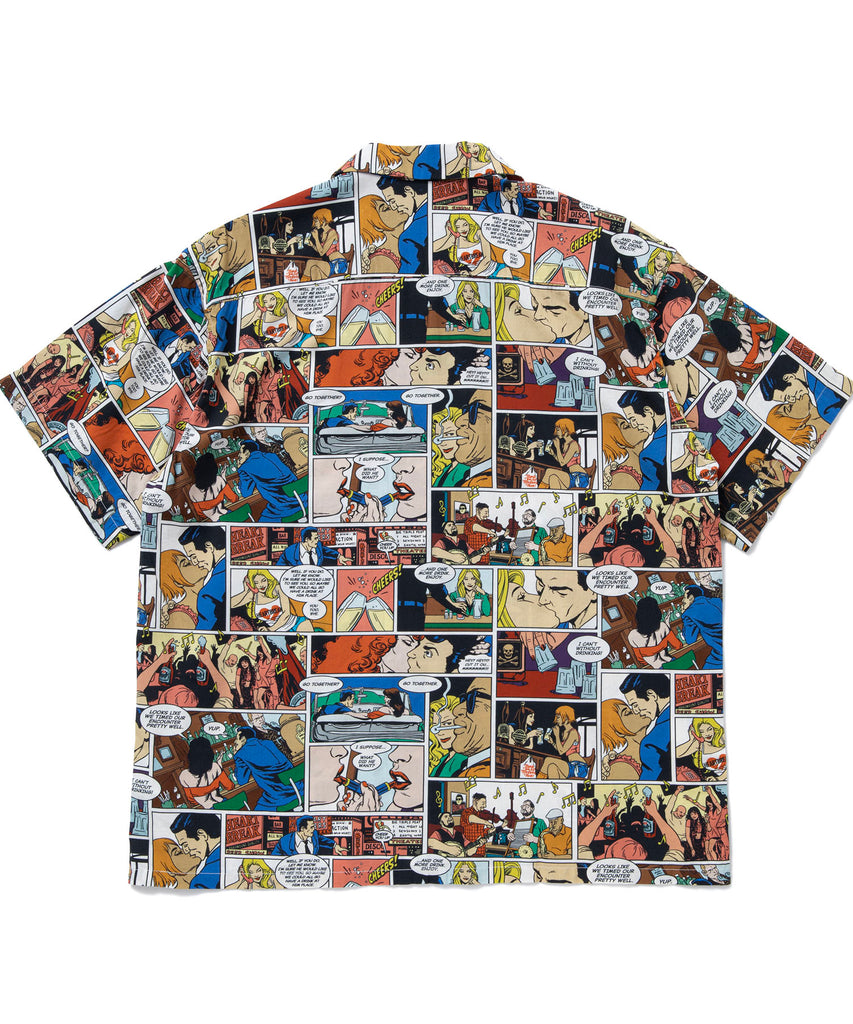 S/S OPEN COLLAR ALOHA SHIRT "ROGERS"
