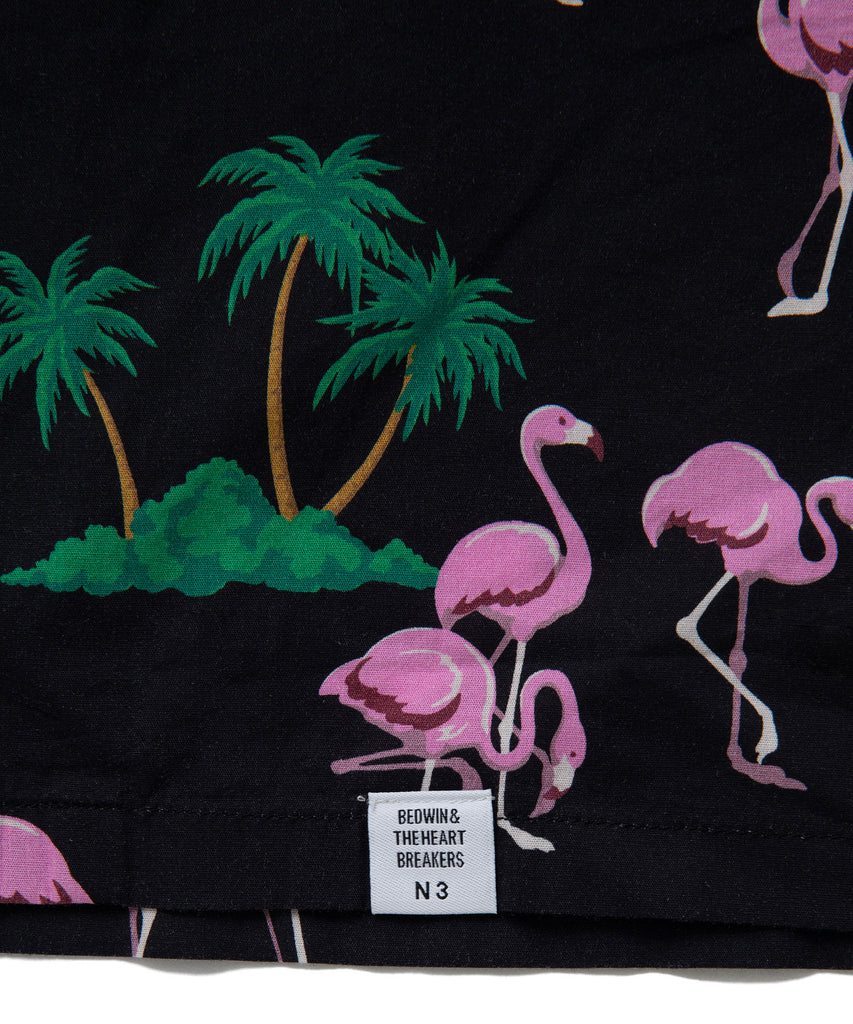 L/S OPEN COLLAR ALOHA SHIRT "ROGERS"