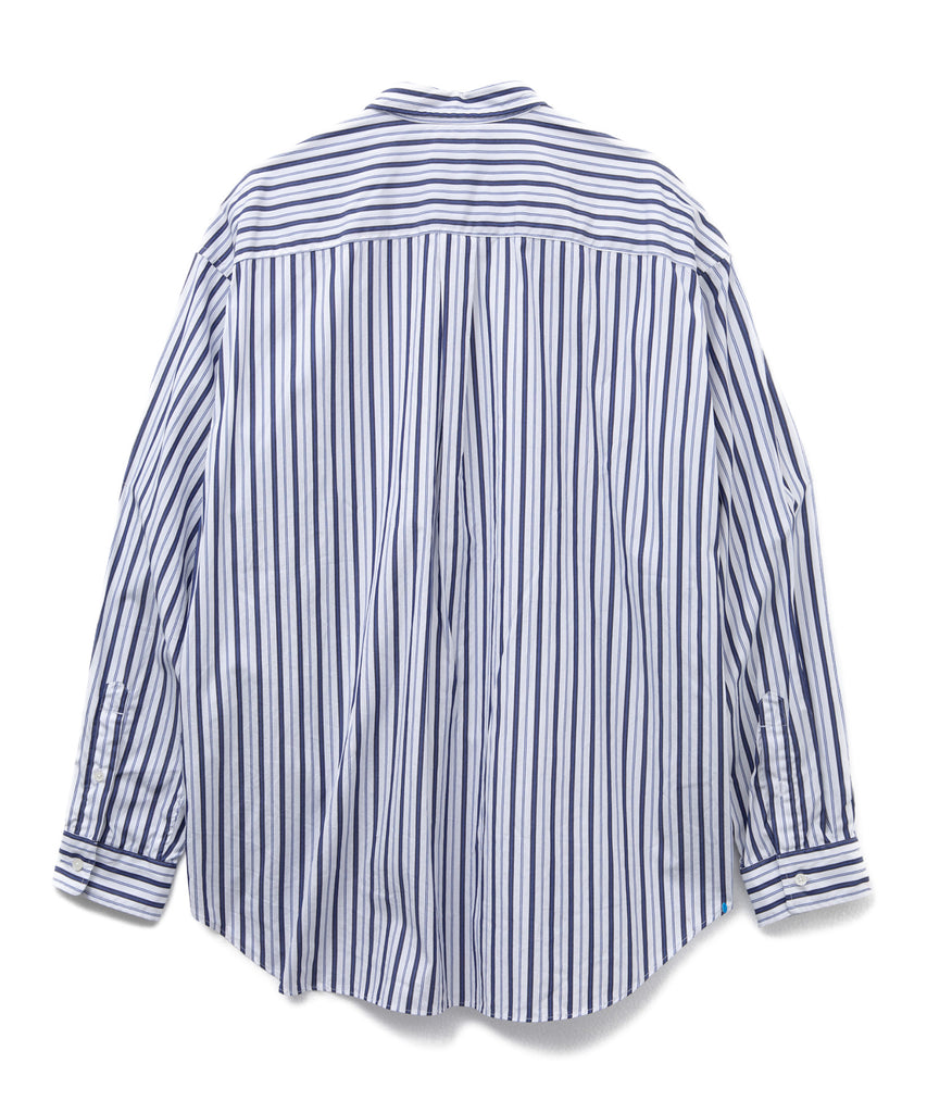 L/S STRIPE BIG SHIRT "EWAN"