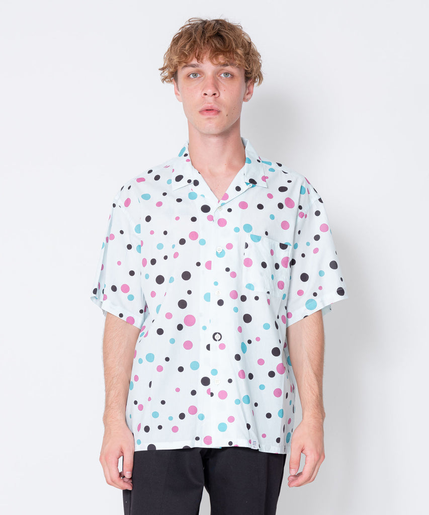 S/S OPEN COLLAR ALOHA SHIRT "ROGERS"