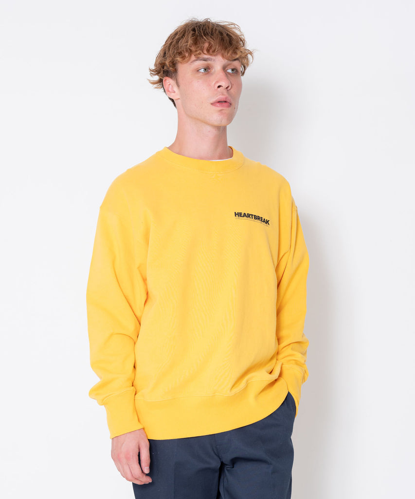 L/S C-NECK SWEAT "WEINSTEIN"
