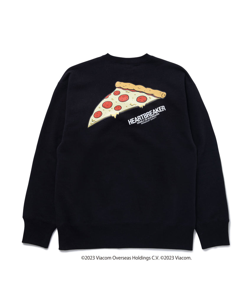 L/S C-NECK SWEAT "SLICE PIZZA"