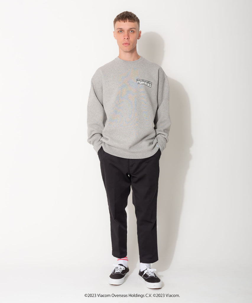 L/S C-NECK SWEAT "SLICE PIZZA"