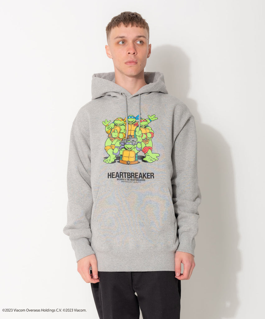 L.S HOODED SWEAT "TURTLES"