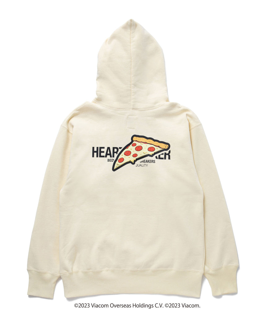 L.S HOODED SWEAT "SLICE PIZZA"