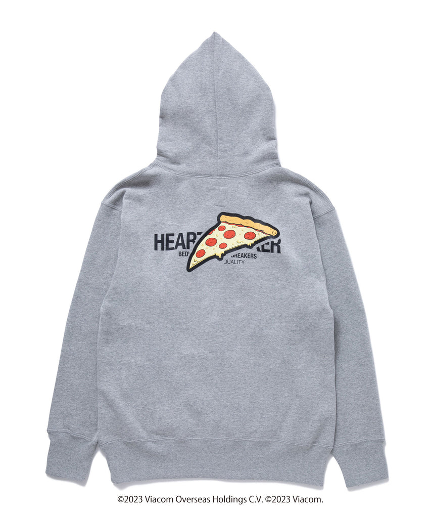 L.S HOODED SWEAT "SLICE PIZZA"